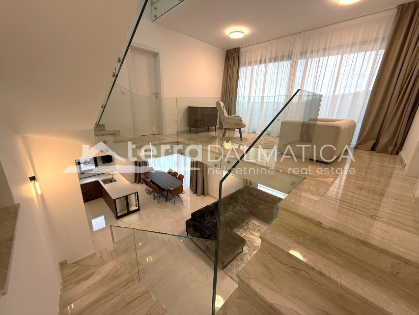 Surroundings of Rogoznica, luxury villa with infinity pool, 100 m from the sea