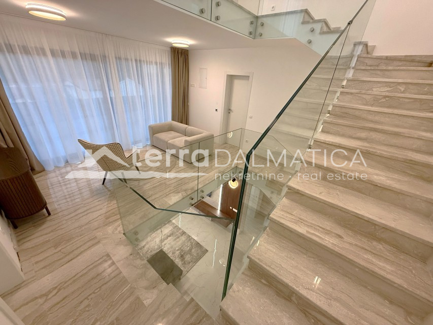 Surroundings of Rogoznica, luxury villa with infinity pool, 100 m from the sea