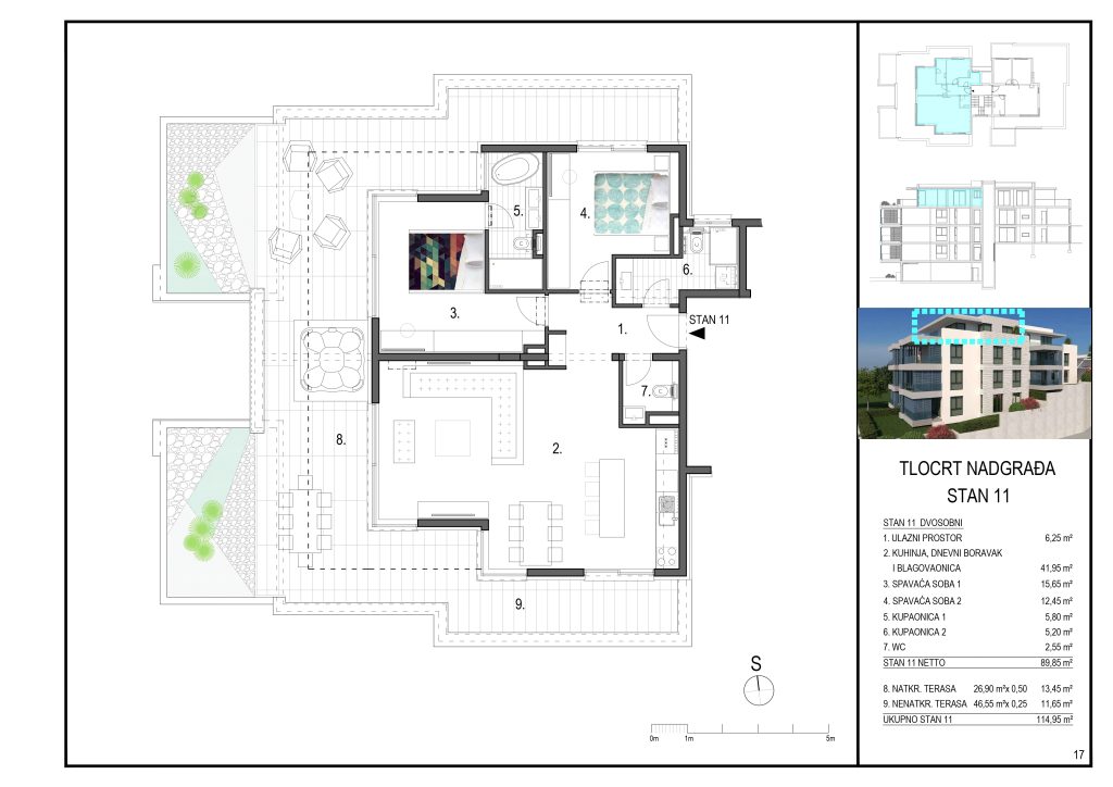 Projekt višestambene zgrade u Primoštenu