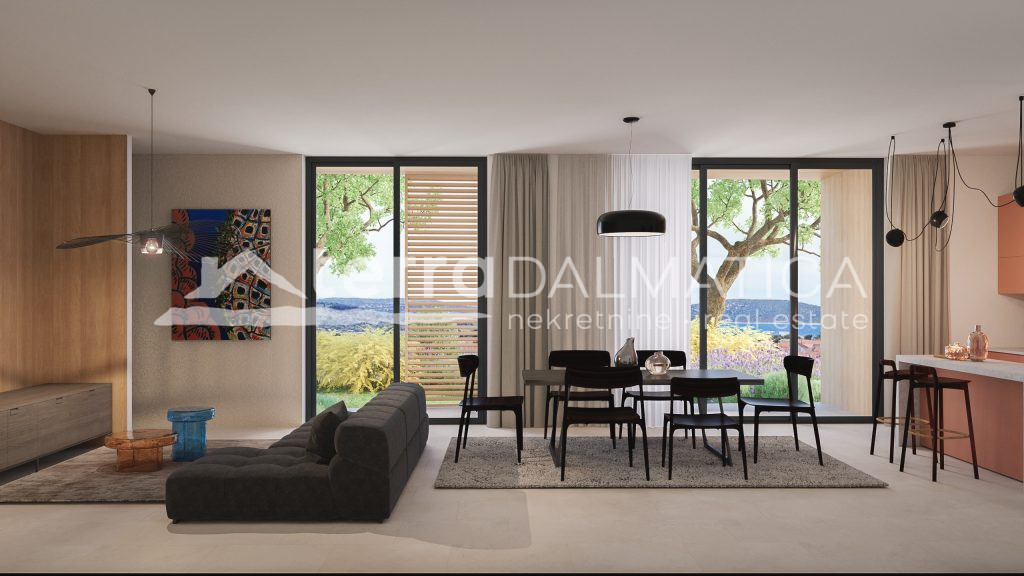 Modern apartment on the first floor with terraces – Vodice