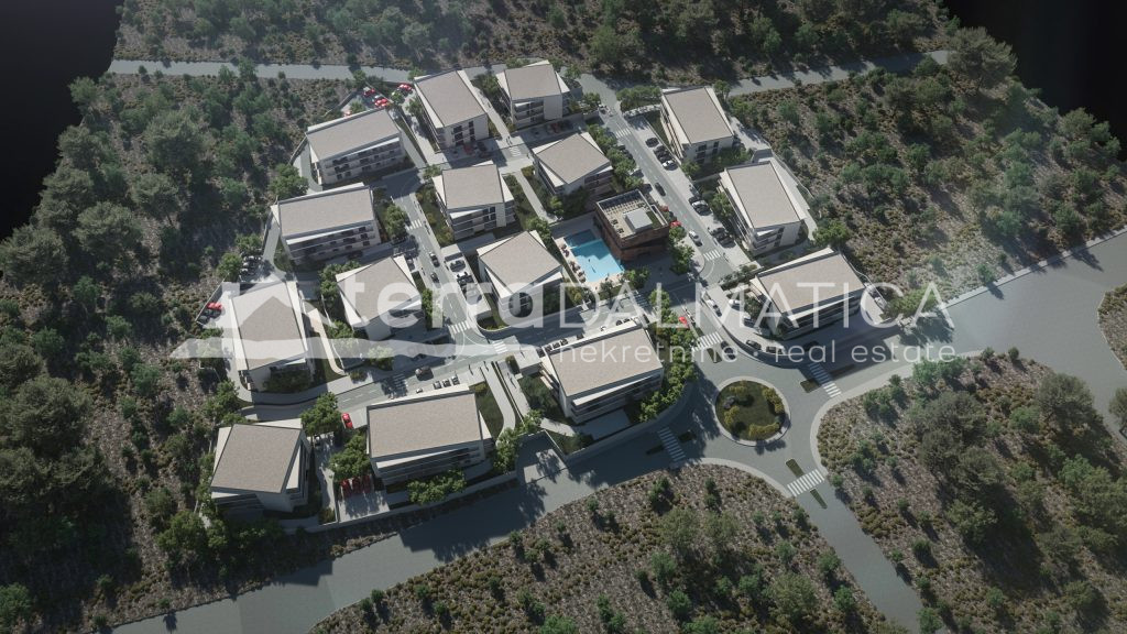 Modern duplex apartment with two terraces – Vodice