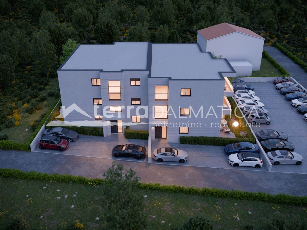 Zwei-Zimmer-Wohnung im zweiten Stock mit Meerblick – Brodarica bei Šibenik