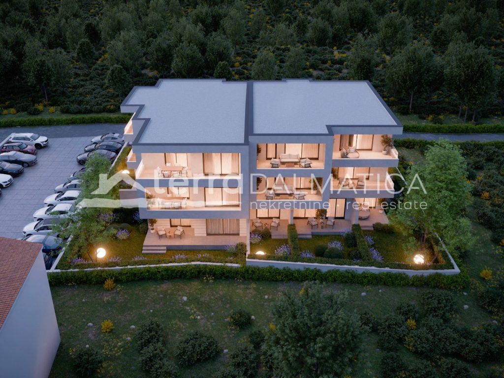 Zwei-Zimmer-Wohnung im zweiten Stock mit Meerblick – Brodarica bei Šibenik