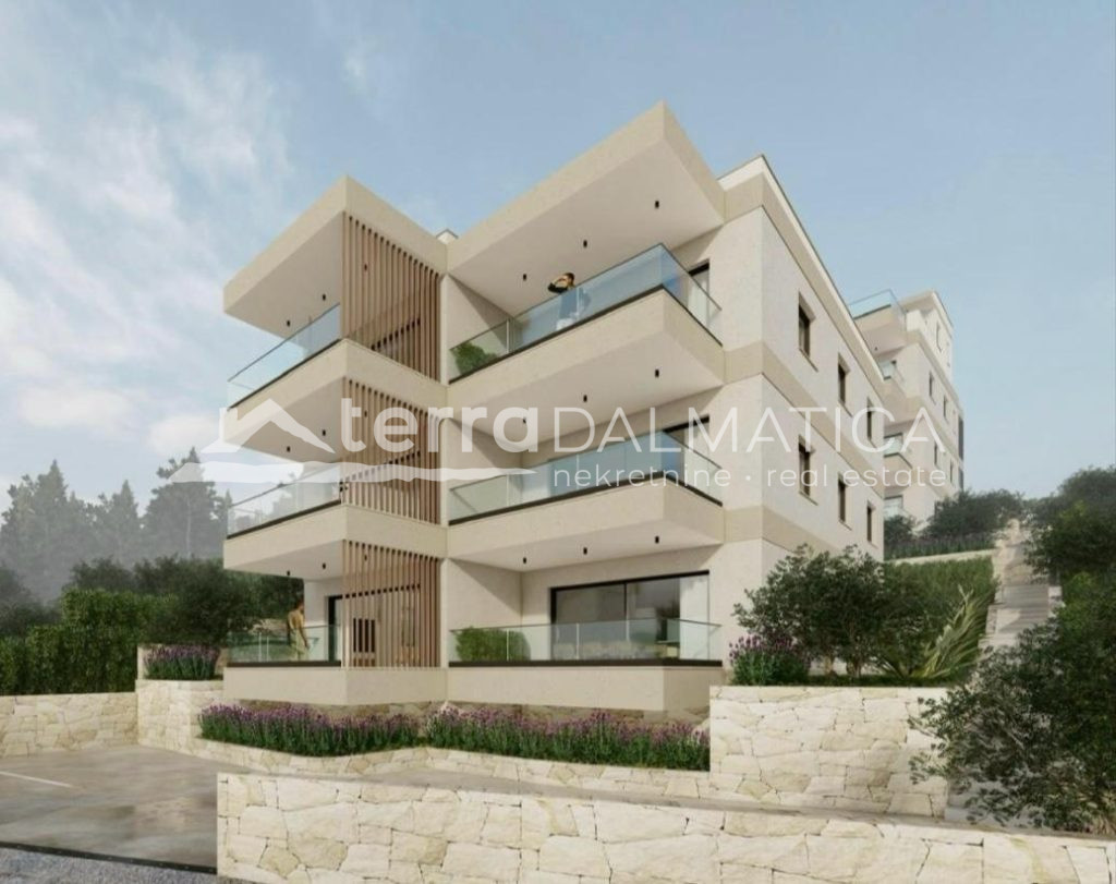 Apartmentprojekt auf der Insel Čiovo mit Meerblick