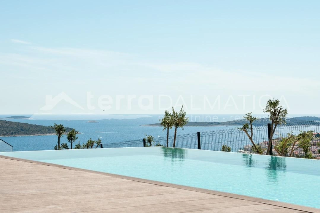 Exklusiv - Primosten, Luxusvilla mit Pool und Meerblick