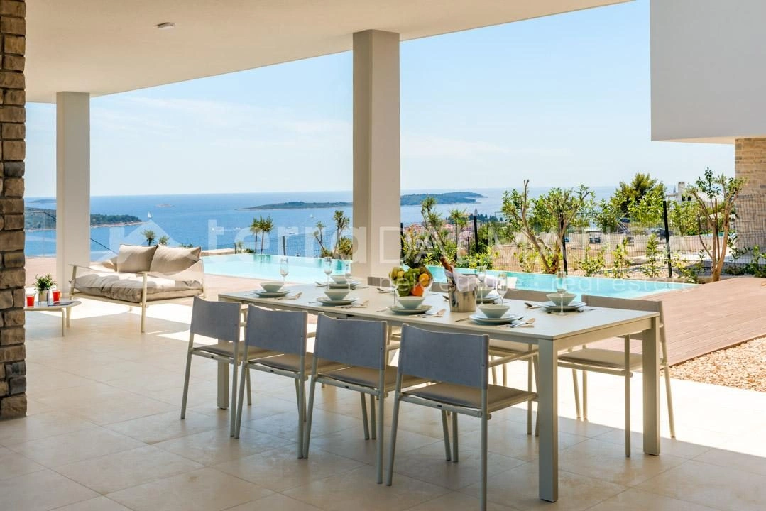 Exklusiv - Primosten, Luxusvilla mit Pool und Meerblick