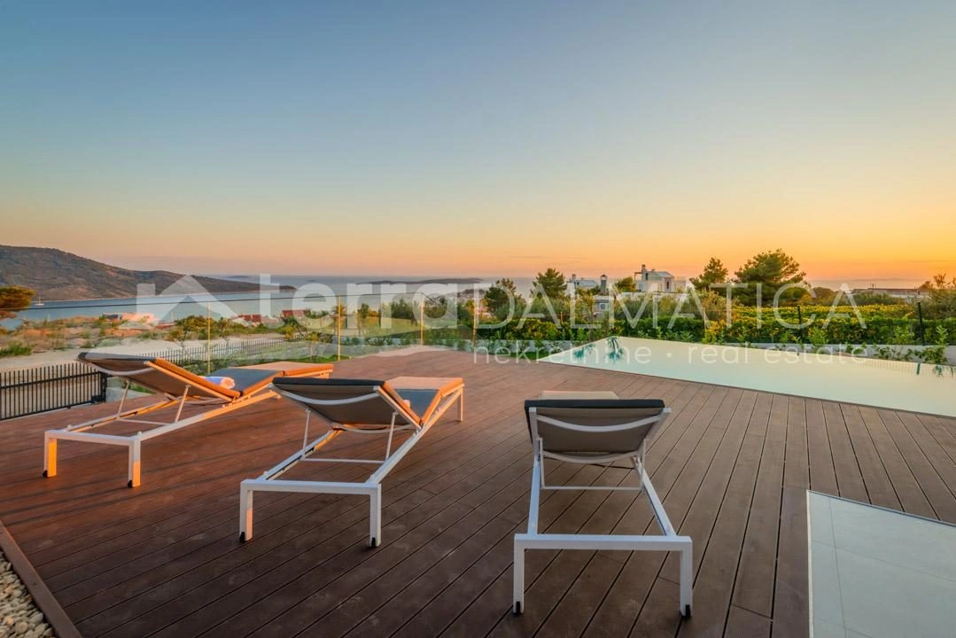 Exklusiv - Primosten, Luxusvilla mit Pool und Meerblick