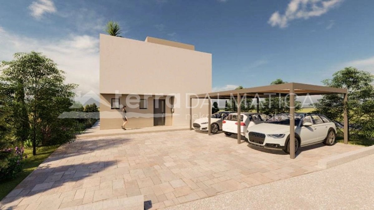 Podstrana, schöne Villa mit Pool und Meerblick