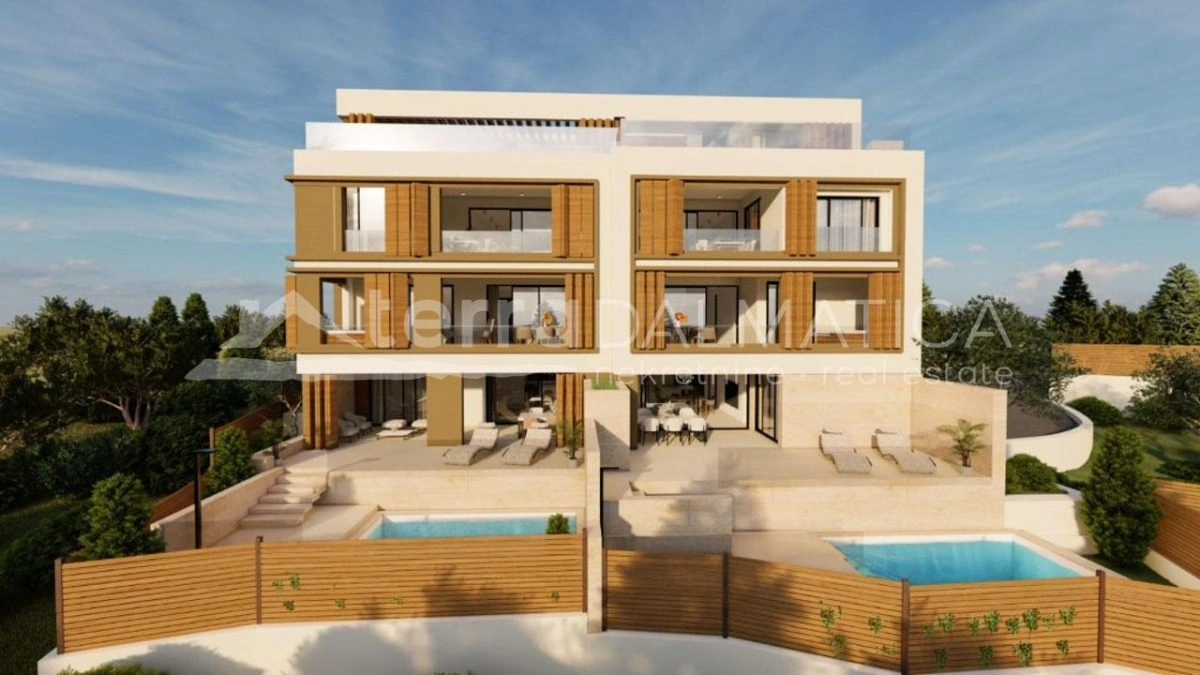 Primosten, exklusives Penthouse mit Sauna und Whirlpool