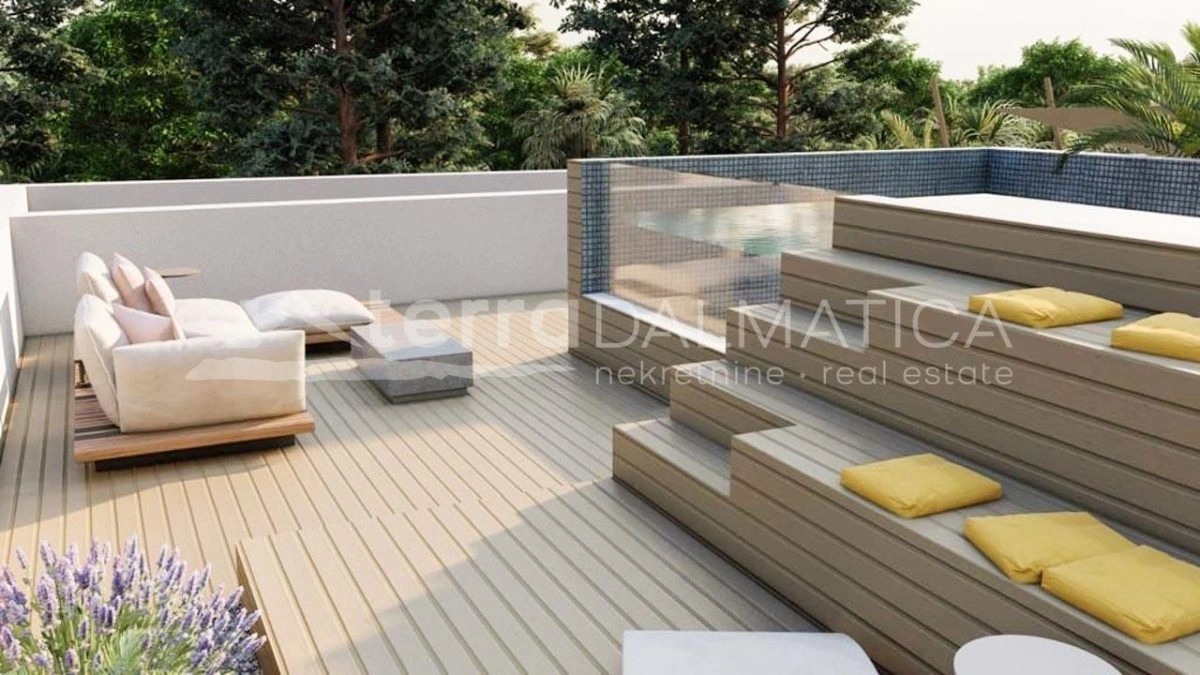 Tribunj, Luxusapartment mit Dachterrasse