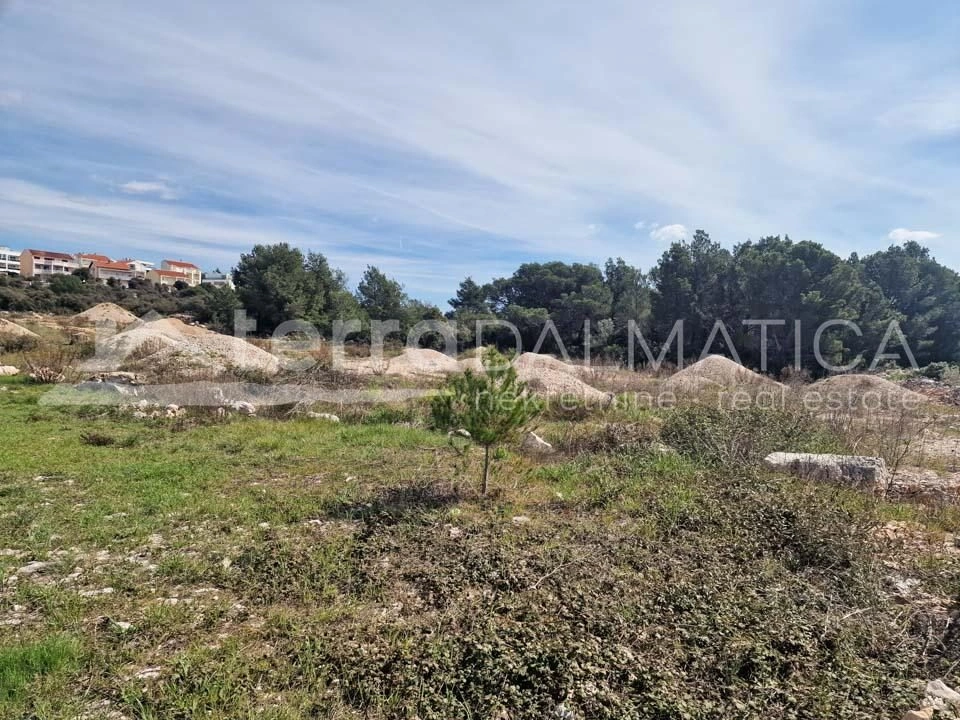 Umgebung von Sibenik, Podsolarsko, Baugrundstück, 1. Reihe zum Meer
