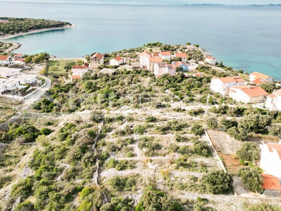 Primošten Dolac, građevinsko zemljište s pogledom na otvoreno more