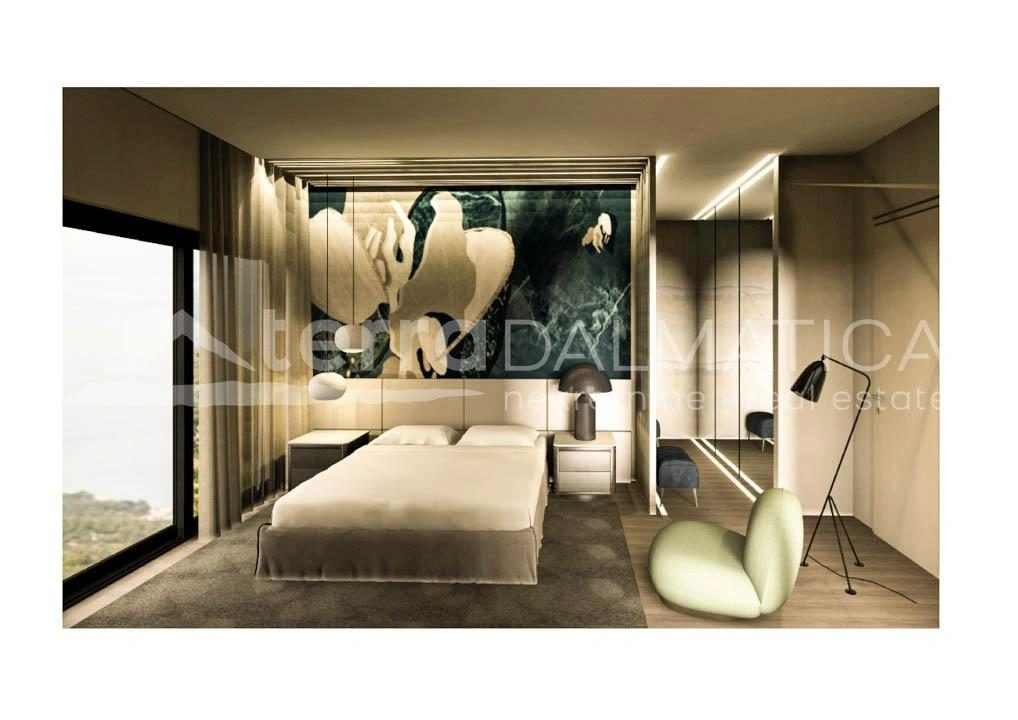 Primosten, moderne Villa mit Wellnessbereich und Swimmingpool