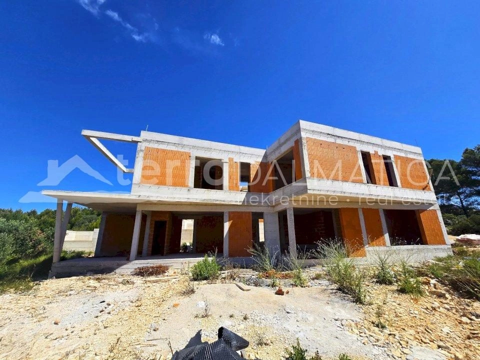 Primosten, moderne Villa mit Wellnessbereich und Swimmingpool