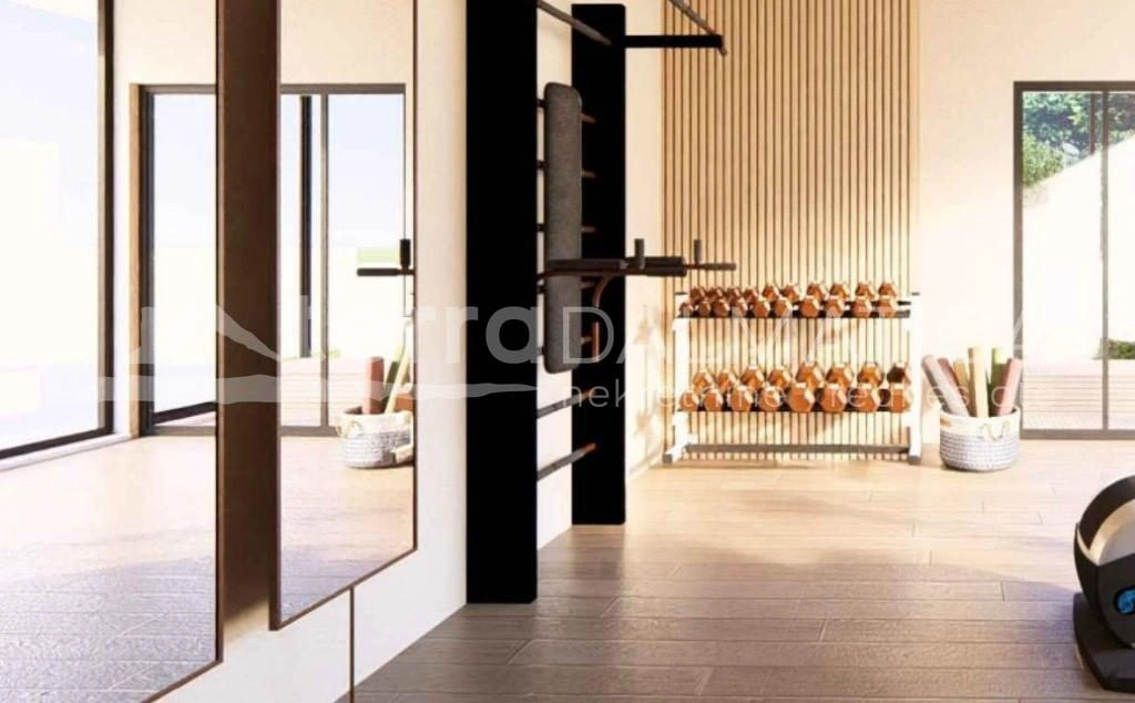 Luxus-Neubau in Žaborić: Villa mit Pool, Sauna und Fitnessraum