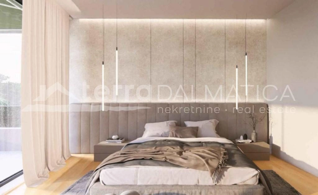 Luxus-Neubau in Žaborić: Villa mit Pool, Sauna und Fitnessraum