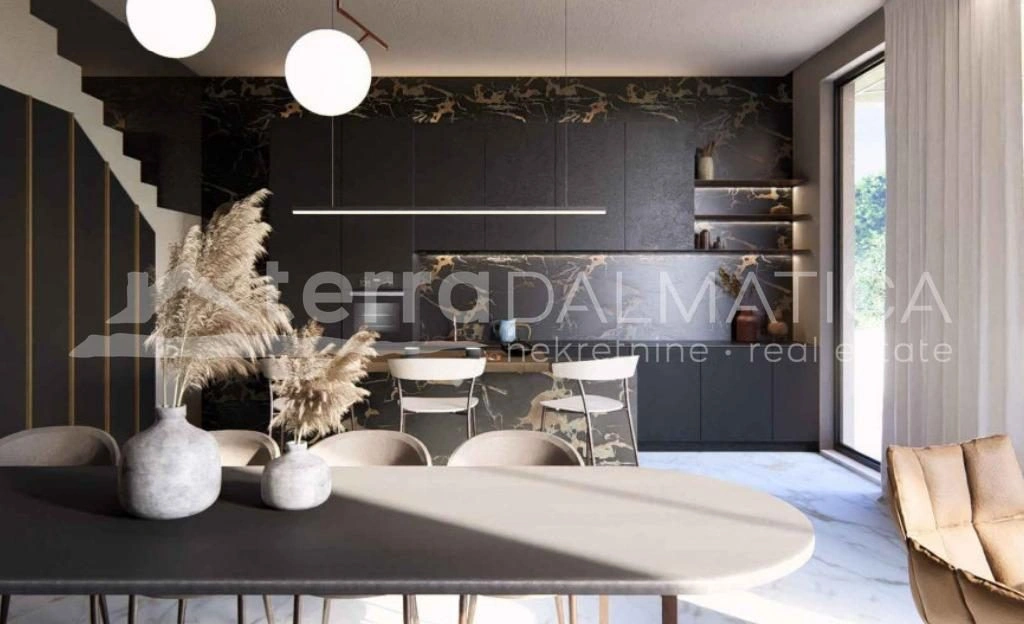 Žaborić, luxuriöse Villa mit Aufzug und Meerblick