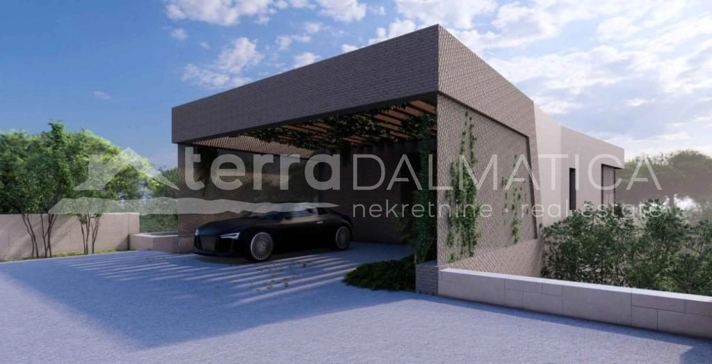 Žaborić, luxuriöse Villa mit Aufzug und Meerblick