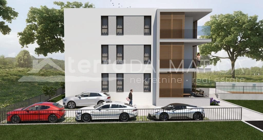 Rogoznica, eine moderne Villa in Meeresnähe mit drei Luxusapartments