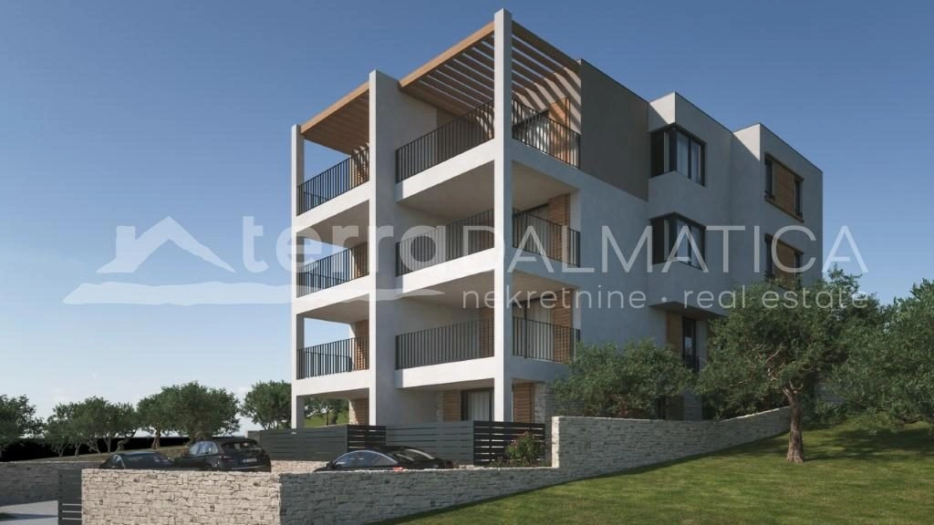 Apartment auf der Insel Murter: Erste Reihe zum Meer, mit Terrasse und Aussicht