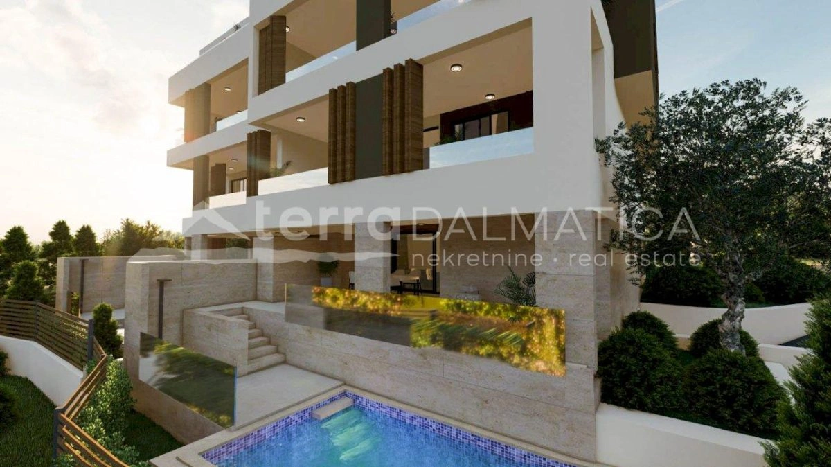 Primosten, Luxusapartment mit bezauberndem Meerblick