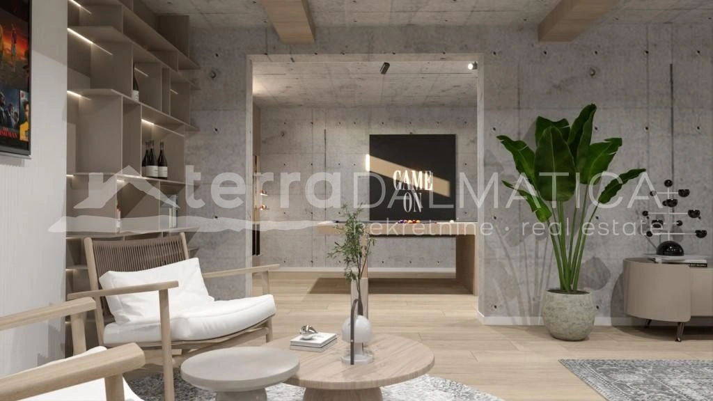 Primošten, Luxusvilla mit Panoramablick und Swimmingpool