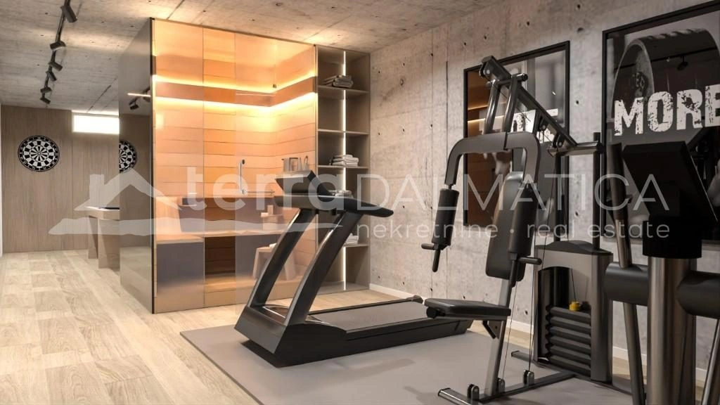 Primošten, Luxusvilla mit Panoramablick und Swimmingpool