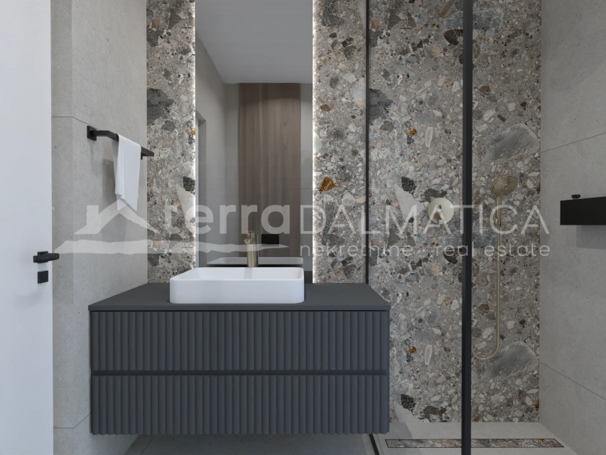 Primošten, Luxusvilla mit Panoramablick und Swimmingpool