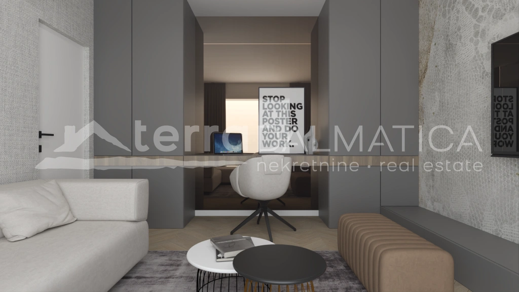 Primošten, Luxusvilla mit Panoramablick und Swimmingpool