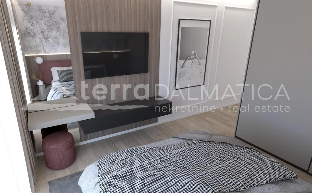 Primošten, Luxusvilla mit Panoramablick und Swimmingpool