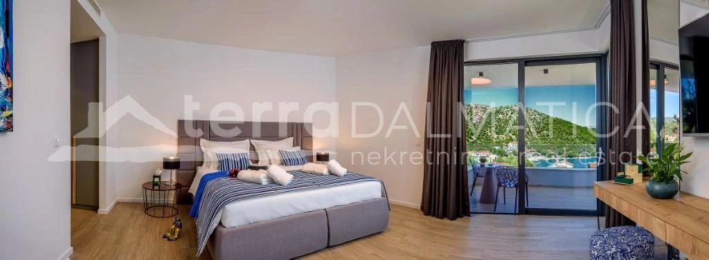 Marina, Luxusvilla mit Pool, Sauna und Meerblick