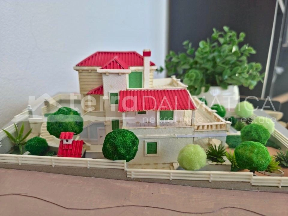 Paradies auf Šolta: Faszinierender Garten und Terrassen mit Panoramablick auf das Meer