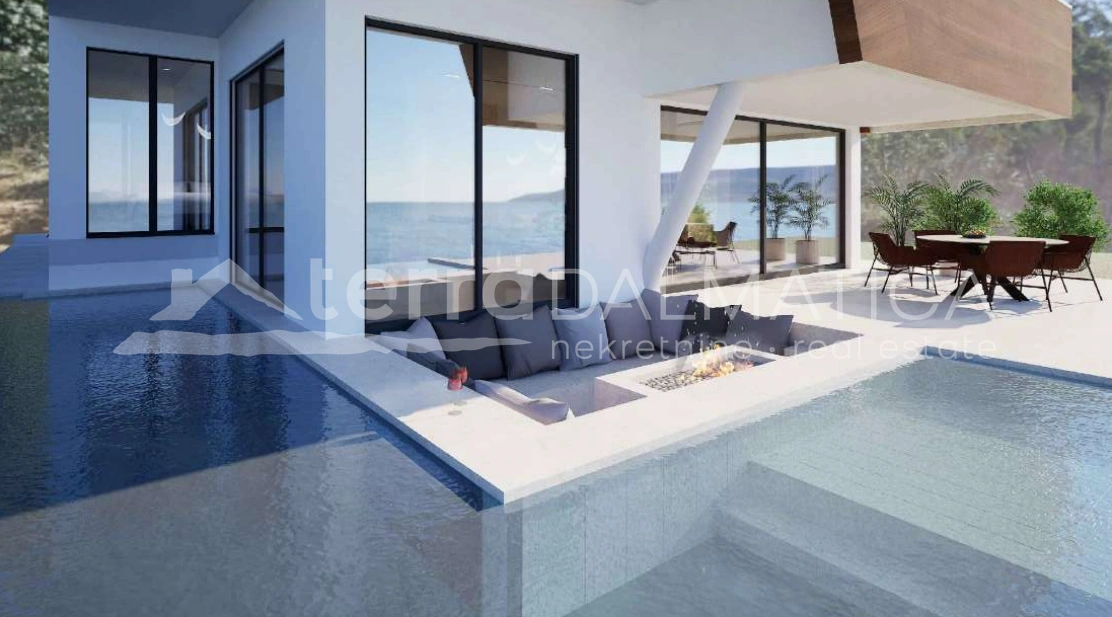 Luxusapartment, erste Reihe am Meer, mit Swimmingpool und Wellness