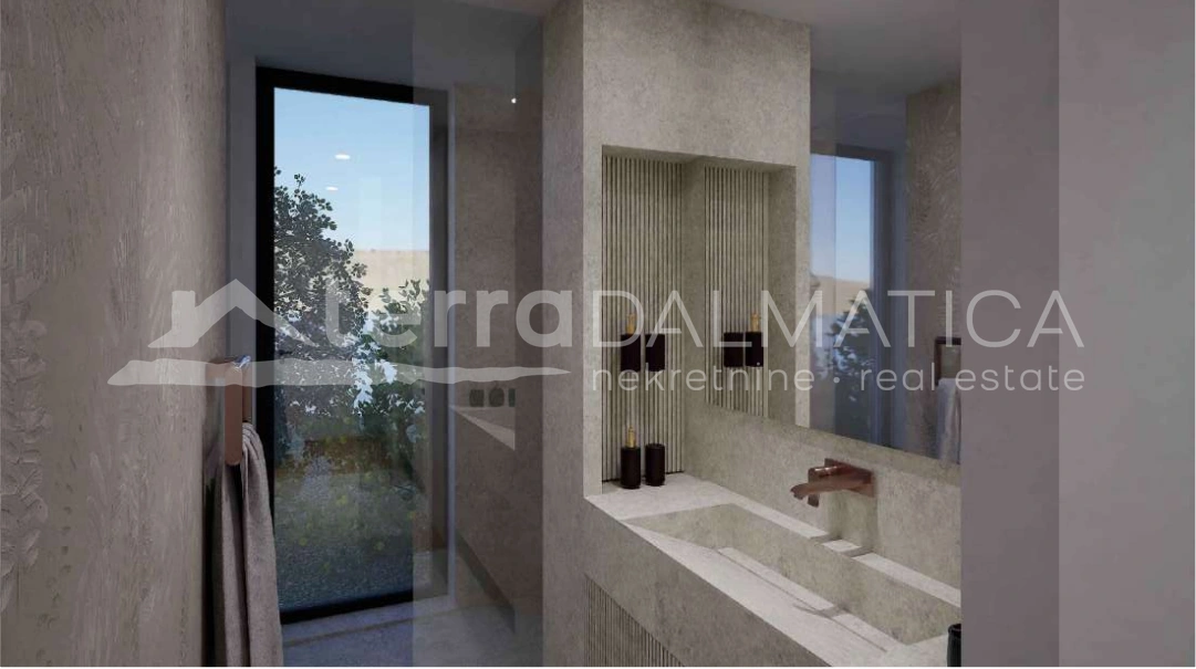 Luxusapartment, erste Reihe am Meer, mit Swimmingpool und Wellness