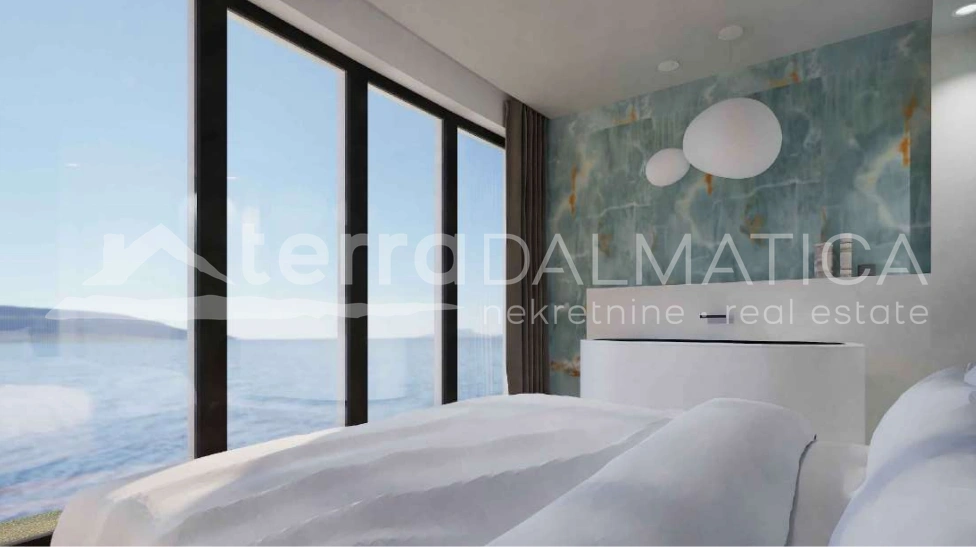 Renommierte Wohnung in Sukošan - Luxus, Meer und Swimmingpool zum Greifen nah