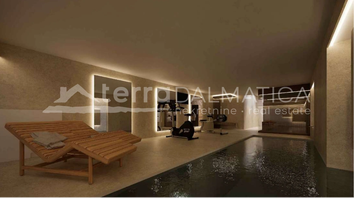 Penthouse in Sukošan – Luxus auf dem Dach, Aussicht und zwei private Pools