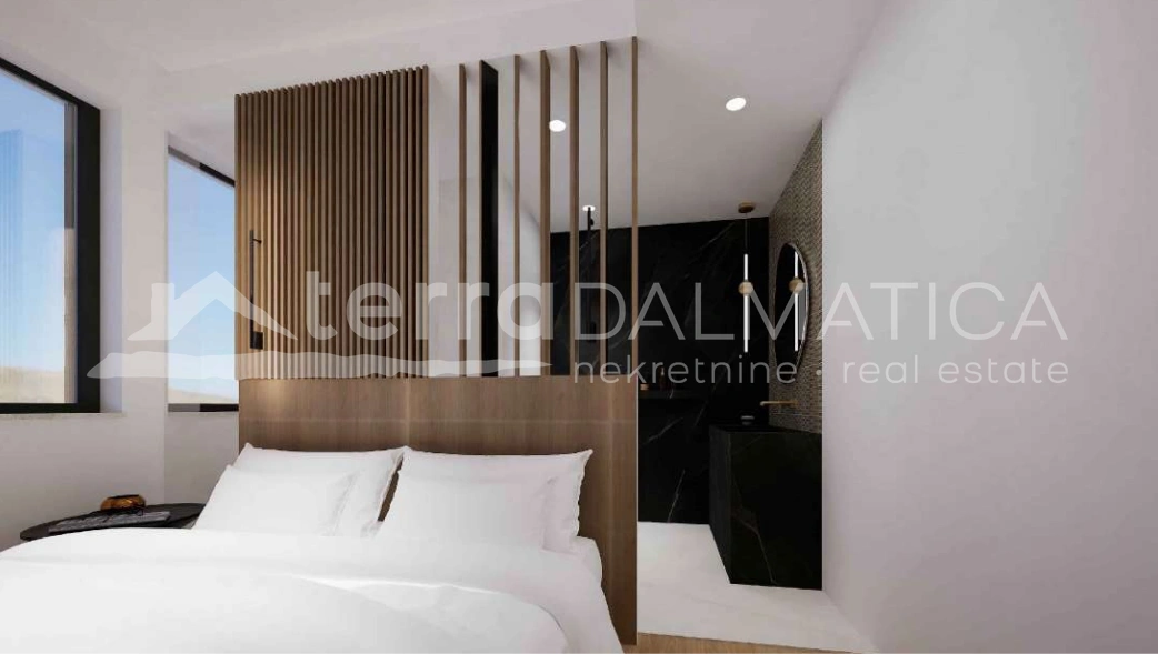 Penthouse in Sukošan – Luxus auf dem Dach, Aussicht und zwei private Pools