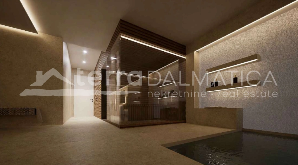 Penthouse in Sukošan – Luxus auf dem Dach, Aussicht und zwei private Pools