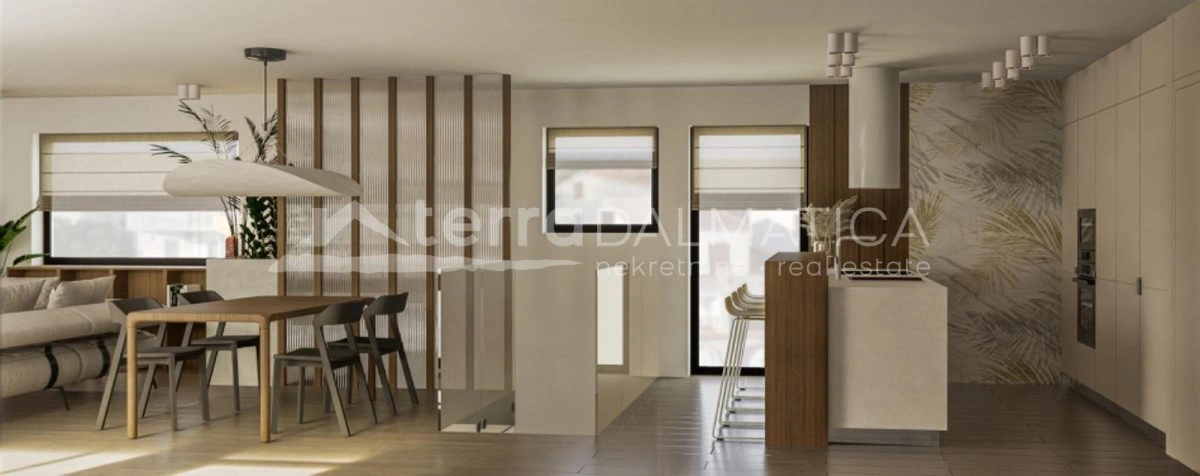 Luxuriöse Maisonette-Wohnung in Drage mit Panoramablick