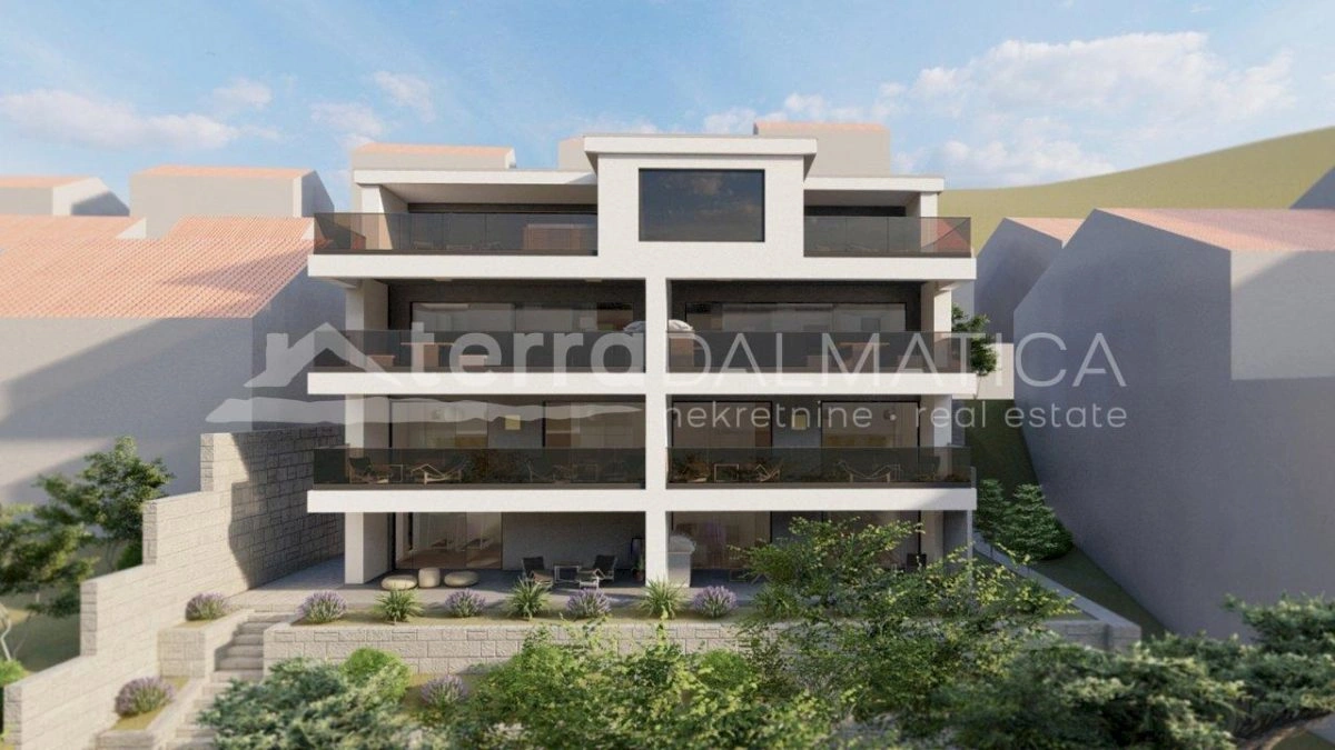 Luxuriöse Maisonette-Wohnung in Drage mit Panoramablick