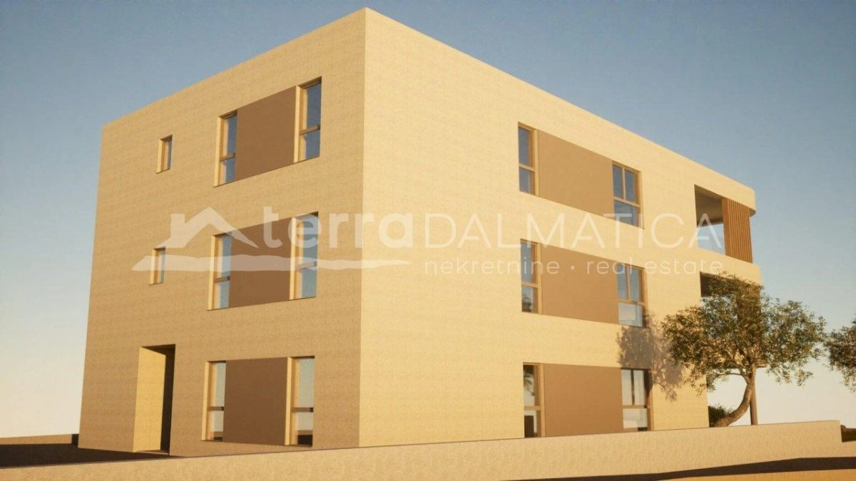 Moderne Wohnung mit Terrasse und Garten in Vodice: zweite Reihe zum Meer