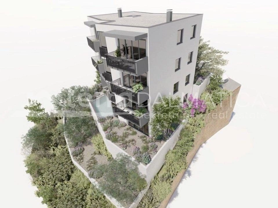 Primošten, moderne Zwei-Zimmer-Wohnung in einem Neubau