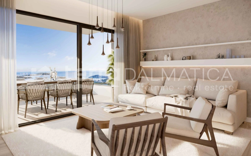 Mediterraner Luxus! Erdgeschosswohnung mit Jacuzzi, Garten & Garage im traumhaften Primošten!