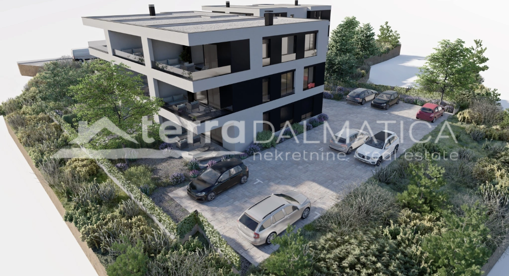 Geräumige Dreizimmerwohnung mit Terrasse und zwei Parkplätzen – Srima bei Vodice