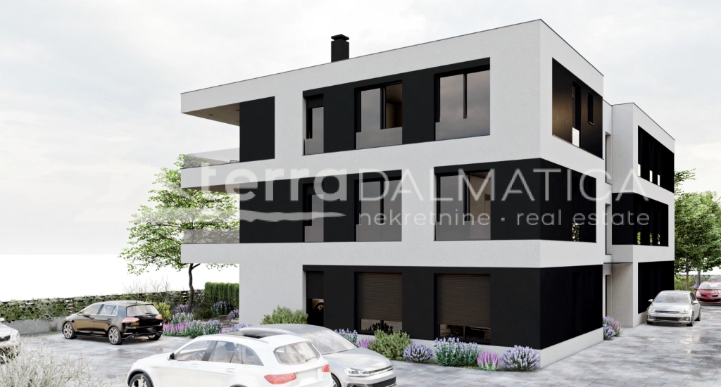 Geräumige Dreizimmerwohnung mit Terrasse und zwei Parkplätzen – Srima bei Vodice