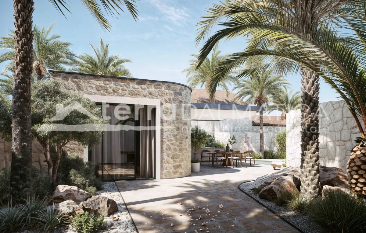 Przyszła luksusowa kamienna willa na wyspie Brač – połączenie historycznego dziedzictwa i nowoczesnego designu