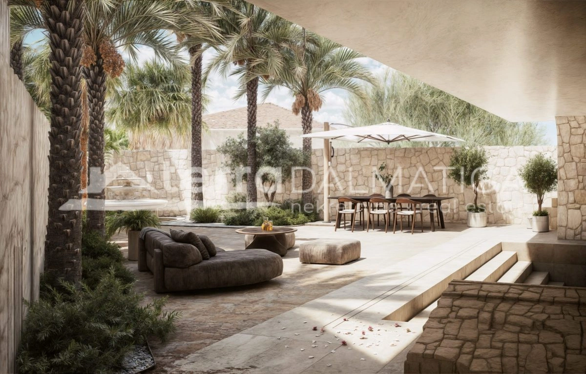 Przyszła luksusowa kamienna willa na wyspie Brač – połączenie historycznego dziedzictwa i nowoczesnego designu