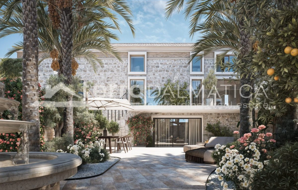 Przyszła luksusowa kamienna willa na wyspie Brač – połączenie historycznego dziedzictwa i nowoczesnego designu