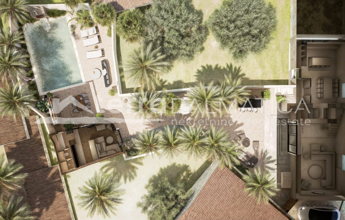 Przyszła luksusowa kamienna willa na wyspie Brač – połączenie historycznego dziedzictwa i nowoczesnego designu