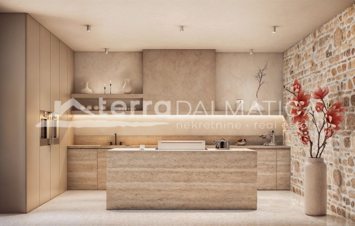 Przyszła luksusowa kamienna willa na wyspie Brač – połączenie historycznego dziedzictwa i nowoczesnego designu